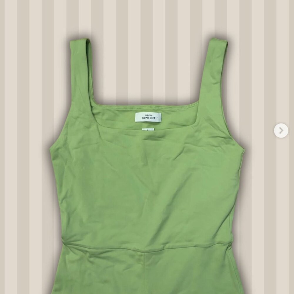 Babaton Contour Squareneck Romper Size: Small